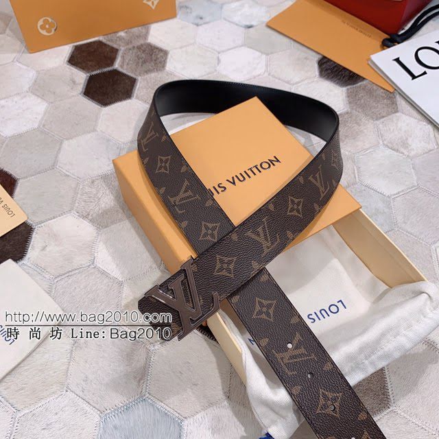 LV新款皮帶 路易威登高端男士腰帶 精緻手工繪邊  jjp1628
